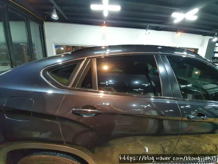 포항 경주 BMW X6 광택 및 크롬 죽이기 부분랩핑으로 새차컨디션으로 돌아가다 / 포항, 경주