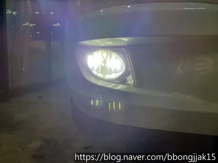 현대 I30 헤드라이트 블랙베젤 및 안개등 새일 파워LED안개등으로 교체작업을 하다 / 포항 경주 울산 자동차튜닝 / 포항, 경주