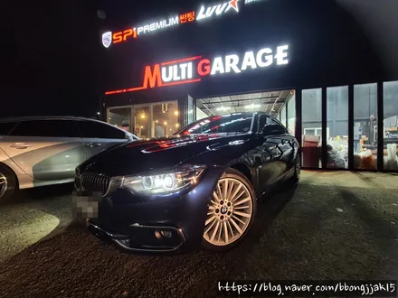 포항 경주 BMW 4시리즈 RGB DMX엠비언트라이트 풋등 시공으로 실내분위기를 연출하다 / 포항, 경주