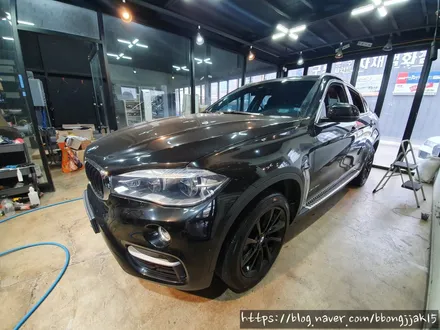 포항 경주 BMW X6 광택 및 크롬 죽이기 부분랩핑으로 새차컨디션으로 돌아가다 / 포항, 경주