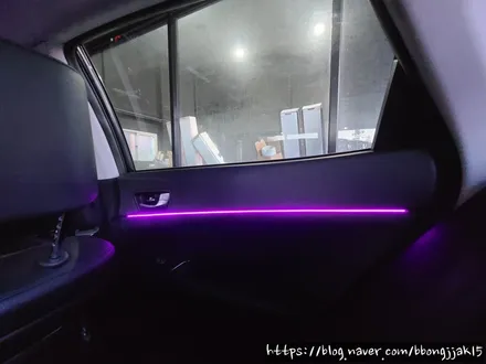 포항 경주 기아 K5 DMX 엠비언트 라이트 이식으로 실내 분위기 업그레이드 하다 / 포항, 경주