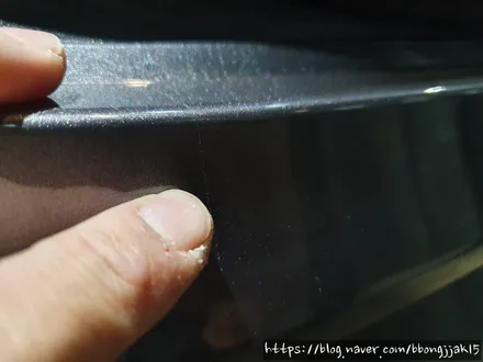 포항 경주 싼타페TM 에쿠스기어봉 및 부분PPF 그리고 블랙박스 시공을 한곳에서 하다 / 포항, 경주