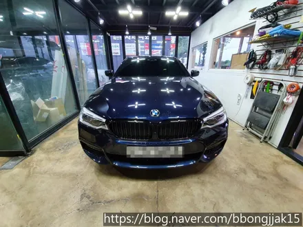 BMW G30 5시리즈 부분랩핑 및 생활보호 PPF 시공으로 차량의 품격을 업그레이드 하다 / 포항 경주 실내랩핑 크롬죽이기 / 포항, 경주