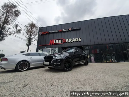 포항 경주 BMW X6 광택 및 크롬 죽이기 부분랩핑으로 새차컨디션으로 돌아가다 / 포항, 경주