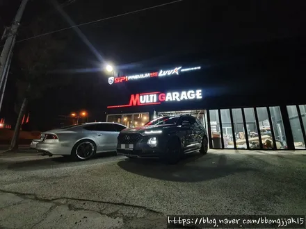 포항 경주 싼타페TM 에쿠스기어봉 및 부분PPF 그리고 블랙박스 시공을 한곳에서 하다 / 포항, 경주