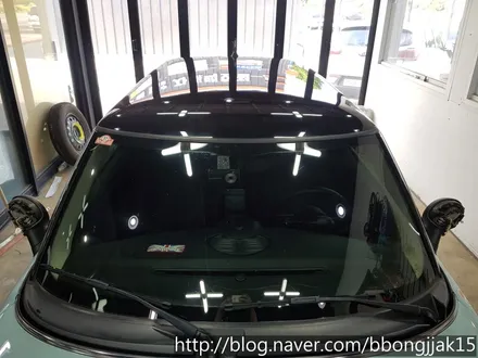 BMW 미니쿠퍼 루프스킨 시공으로 귀여움을 한층 더 업그레이드 하다 / 포항 부분 전체 랩핑 썬팅 / 포항, 경주