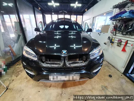 포항 경주 BMW X6 광택 및 크롬 죽이기 부분랩핑으로 새차컨디션으로 돌아가다 / 포항, 경주