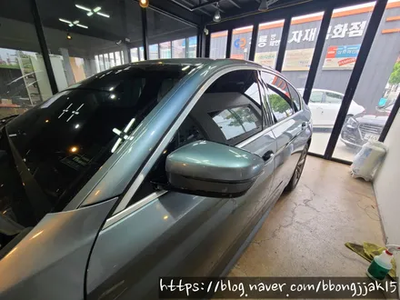 포항 경주 BMW 5시리즈 G30 크롬몰딩 및 그릴 부분랩핑으로 스포티함을 더하다 / 포항, 경주