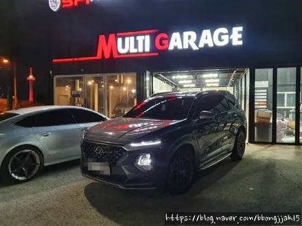 포항 경주 싼타페TM 에쿠스기어봉 및 부분PPF 그리고 블랙박스 시공을 한곳에서 하다 / 포항, 경주