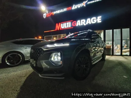 포항 경주 싼타페TM 에쿠스기어봉 및 부분PPF 그리고 블랙박스 시공을 한곳에서 하다 / 포항, 경주