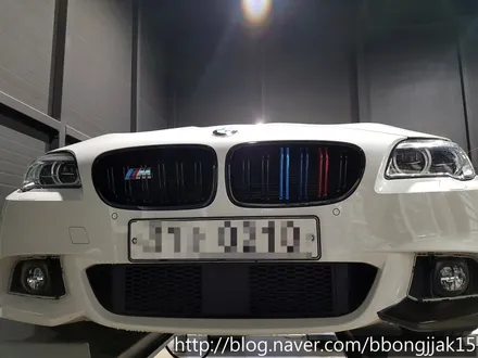 BMW 5시리즈 M퍼포먼스 사이드데칼 /루프스킨 / 사이드미러랩핑 /부분랩핑 / 포항, 경주