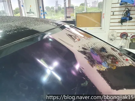 포항 경주 BMW F10 5시리즈 전면 카멜레온 썬팅으로 개성을 표현하다 / 포항, 경주
