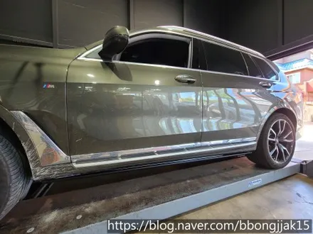 포항 경주 BMW X7 전동사이드스텝 이식으로 오르내릴때 편리함을 더해주다 / 포항, 경주