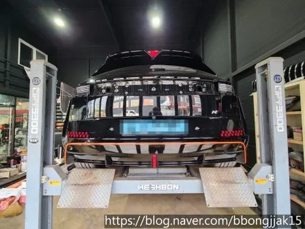 포항 경주 현대 아이오닉N 부분랩핑시공으로 더욱더 스포티해지다 / 포항, 경주