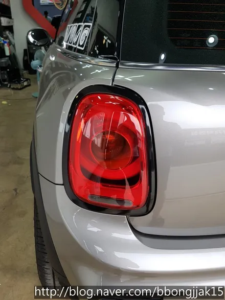 BMW 미니 크롬 랩핑으로 죽이기 시공을 하다 / 포항 순정옵션 전체 부분 / 포항, 경주