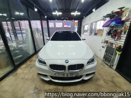 포항 경주 BMW F10 5시리즈 전면 카멜레온 썬팅으로 개성을 표현하다 / 포항, 경주