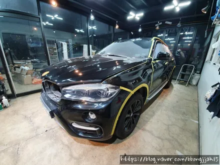 포항 경주 BMW X6 광택 및 크롬 죽이기 부분랩핑으로 새차컨디션으로 돌아가다 / 포항, 경주