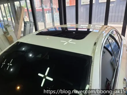 포항 경주 벤츠E클래스 루프스킨 및 세로그릴 이식 작업은 여기에서 / 포항, 경주