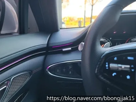 포항 경주 제네시스 GV70 엠비언트 라이트 이식시공 무드등 / 포항, 경주
