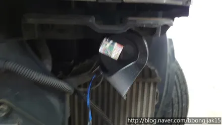 현대 뉴투싼 안개등 새일 파워 LED 교체 시공및 제네시스혼 + 번호판등 이식 시공사례 후기 사이즈 규격 포항경주울산영덕울진 / 포항, 경주