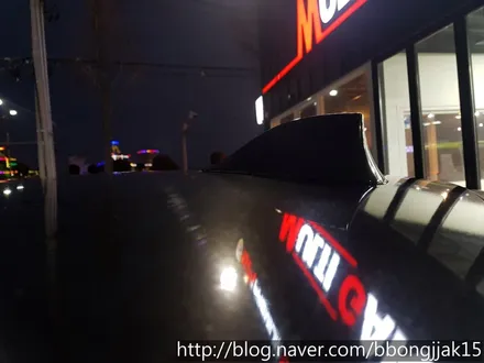 BMW 5시리즈 M퍼포먼스 사이드데칼 /루프스킨 / 사이드미러랩핑 /부분랩핑 / 포항, 경주