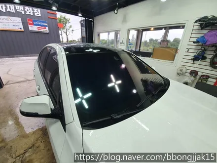포항 경주 BMW F10 5시리즈 전면 카멜레온 썬팅으로 개성을 표현하다 / 포항, 경주