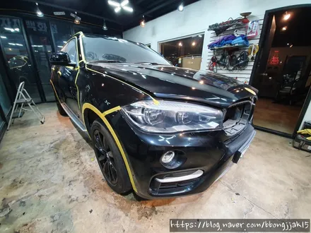 포항 경주 BMW X6 광택 및 크롬 죽이기 부분랩핑으로 새차컨디션으로 돌아가다 / 포항, 경주