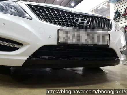 그랜져HG 앞 뒤 범퍼 하단 부분랩핑 으로 변화를 주다 / 포항 순정옵션 루프스킨 전체랩핑 썬팅 / 포항, 경주