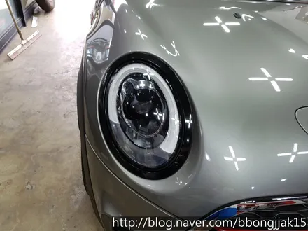 BMW 미니 크롬 랩핑으로 죽이기 시공을 하다 / 포항 순정옵션 전체 부분 / 포항, 경주