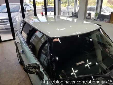 BMW 미니쿠퍼 루프스킨 시공으로 귀여움을 한층 더 업그레이드 하다 / 포항 부분 전체 랩핑 썬팅 / 포항, 경주