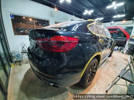 포항 경주 BMW X6 광택 및 크롬 죽이기 부분랩핑으로 새차컨디션으로 돌아가다 / 포항, 경주