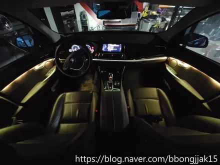 포항 경주 BMW GT 엠비언트라이트 이식으로 실내 분위기 변화를 주다 / 포항, 경주