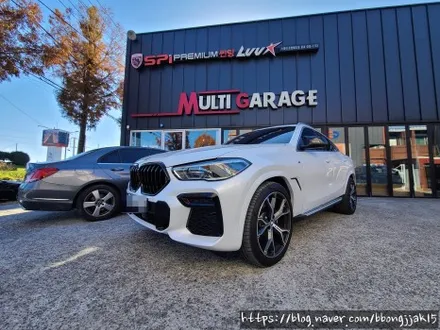 포항 경주 디스커버리5 BMW X6 사이드스텝 이식 작업은 여기 멀티게라지에서 하다 / 포항, 경주