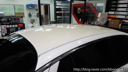 기아-K5 기존 루프스킨 제거 작업 포항 부분랩핑 전체랩핑 썬팅 안개등 새일 / 포항, 경주