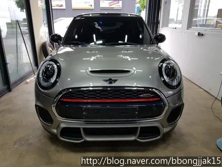 BMW 미니 크롬 랩핑으로 죽이기 시공을 하다 / 포항 순정옵션 전체 부분 / 포항, 경주