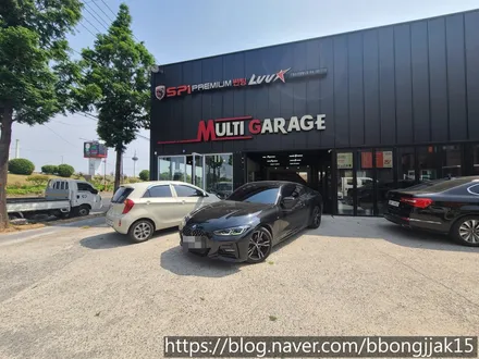 포항 경주 랩핑 BMW 4시리즈 그릴 부분 랩핑으로 한층더 스포티하게 꾸며보았다. / 포항, 경주