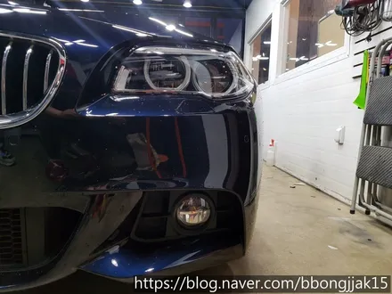 BMW F10 5시리즈 정품독일제 오라칼 필름으로 라이트필름 을 시공하다 / 포항 신차검수 생활보호 PPF / 포항, 경주