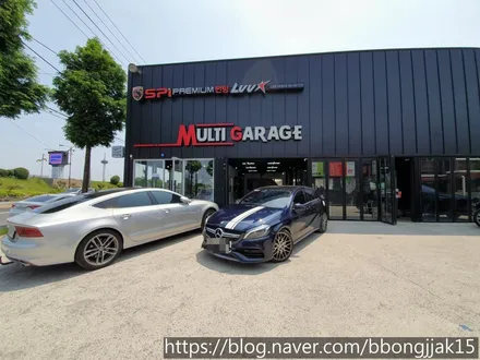 벤츠 45AMG 바이퍼 라인 시공으로 보다 스포티한 차량으로 변화를 주다 / 포항 경주 부분랩핑 전체랩핑 / 포항, 경주