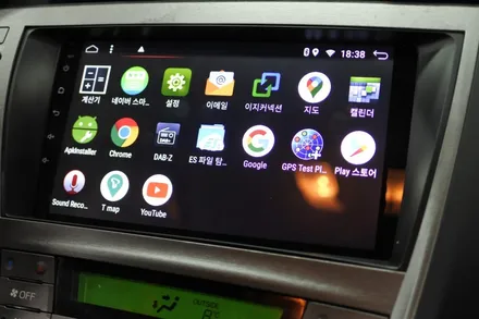 [대전 안드로이드 올인원 매립] 도요타 프리우스 안드로이드 올인원 내비게이션 장착 후기 - #실시간길안내 #최신지도업데이트 #티맵 #유튜브 / 대전 서구, 세종, 청주