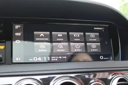 [대전 수입차 내비게이션 작업] 벤츠 S클래스 S350 셋탑 네비게이션 설치 - JY커스텀 Z1 (아틀란맵 기본 지원 & HD DMB) / 대전 서구, 세종, 청주