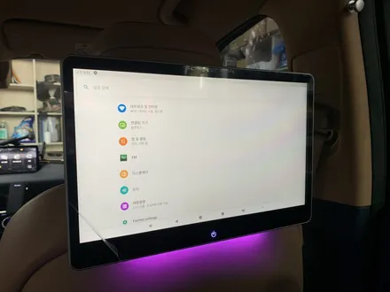 [제네시스 SUV GV80 후석모니터 (2열모니터)작업] 비교 불가 최고 스펙 포커스 NOVA X13 13.3인치 리어모니터  by. 미스터불독 / 대전 서구, 세종, 청주