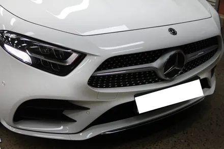 벤츠 CLS 300D - 안드로이드 리어모니터 / 후석모니터 시공 / 대전 서구, 세종, 청주