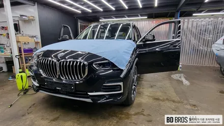 인천 신차패키지 전문 X5 틴큐브 T90 썬팅과 유리막코팅 / 인천, 부평, 부천