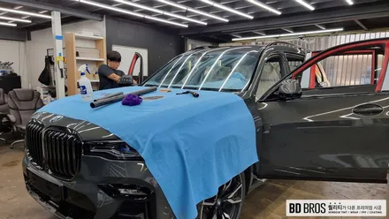 인천 BMW X7 윈도틴팅 솔라가드 반사필름 시공후기 / 인천, 부평, 부천