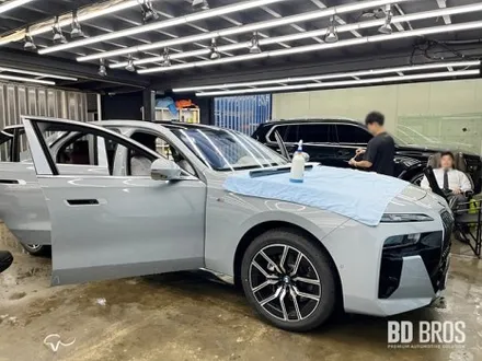 [인천 수입차 썬팅] BMW 740d에 솔라가드 노블레스 K 플러스 완벽 시공 / 인천 중구