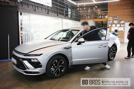 인천 신차검수, 택시용 소나타 실제 시공기와 절차 총정리 / 인천 중구