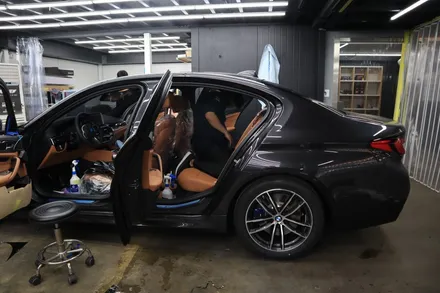 인천신차패키지 BMW 5시리즈 솔라가드퀀텀가격 서비스로 만족된 작업후기 / 인천, 부평, 부천
