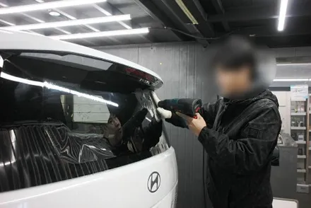 송도 썬팅 신차패키지 정보 궁금하다면 싼타페 시공 후기 확인하자 / 인천, 부평, 부천