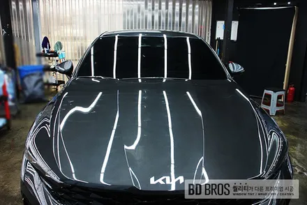 인천 K5 썬팅K5  루마버텍스 900/700, 그 실물 느낌은? / 인천 중구