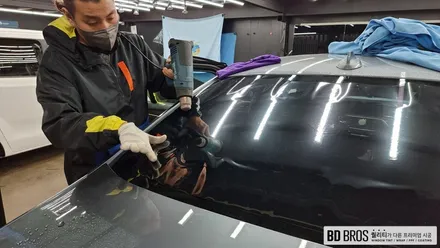 인천 썬팅재시공 BMW 5시리즈 솔라가드 퀀텀으로 깔끔하게 / 인천, 부평, 부천